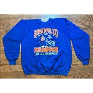 1987 Denver Broncos Super Bowl Size Large